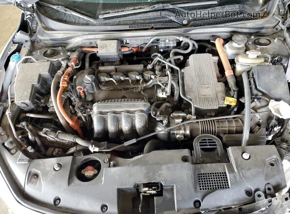 19XZE4F51LE014696 2020 HONDA INSIGHT Silver Vista del compartimento del motor