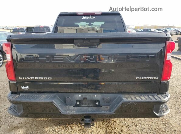 1GCPYBEK5LZ270435 2020 CHEVROLET SILVERADO Black Widok wnętrza z przodu