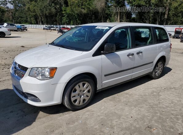 2C4RDGBG7GR316638 2016 DODGE CARAVAN White Հետևի ձախ