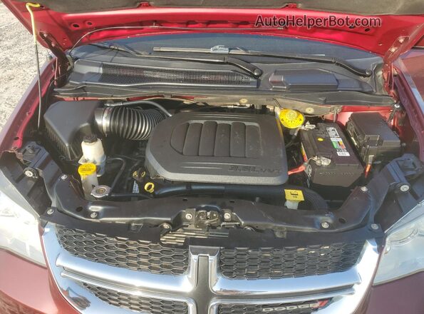 2C4RDGCG6KR543603 2019 DODGE CARAVAN Burgundy 