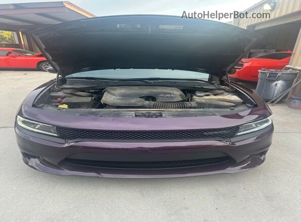 2C3CDXHG9NH221499 2022 DODGE CHARGER Purple Vista del salpicadero
