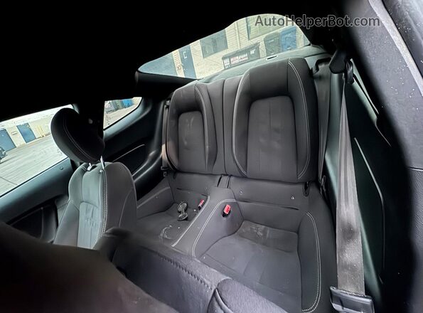 1FA6P8CF1L5176993 2020 FORD MUSTANG Black Widok wnętrza z przodu