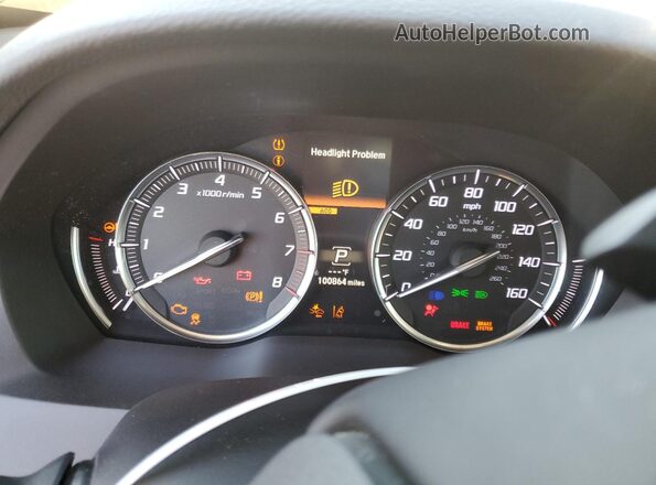 5J8YD3H33LL016012 2020 ACURA MDX Charcoal Вид задніх сидінь