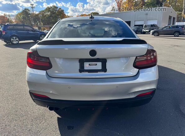 WBA1F9C56GV545208 2016 BMW 2 SERIES Silver Вид салону спереду