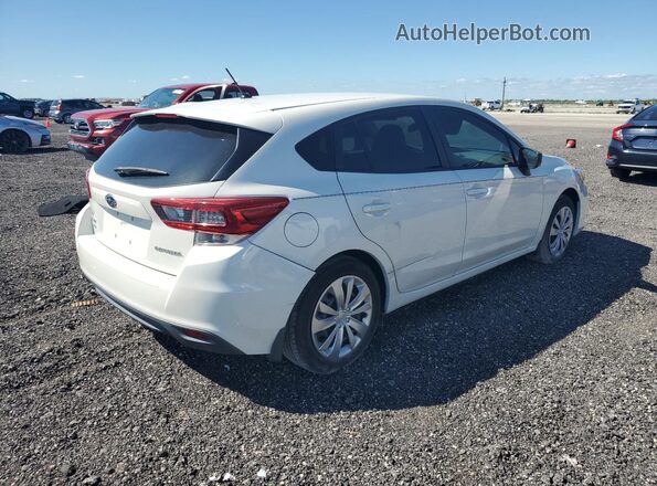 4S3GTAB64L3734205 2020 SUBARU IMPREZA White Front right