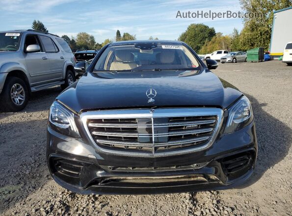 WDDUG8JB5JA397279 2018 MERCEDES-BENZ S Black Vista trasera