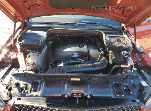 4JGFB4JB8LA250446 2020 MERCEDES-BENZ GLE-CLASS Красный Вид подкапотного пространства