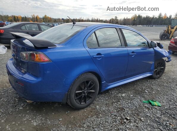 JA32U2FU0HU607361 2017 MITSUBISHI LANCER Blue 