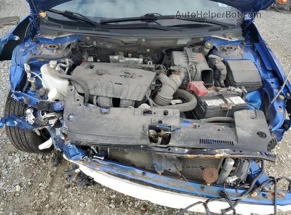 JA32U2FU0HU607361 2017 MITSUBISHI LANCER Blue 