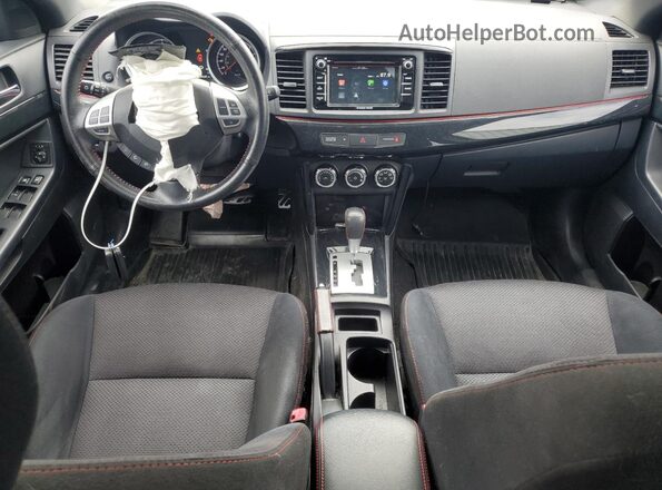 JA32U2FU0HU607361 2017 MITSUBISHI LANCER Blue 