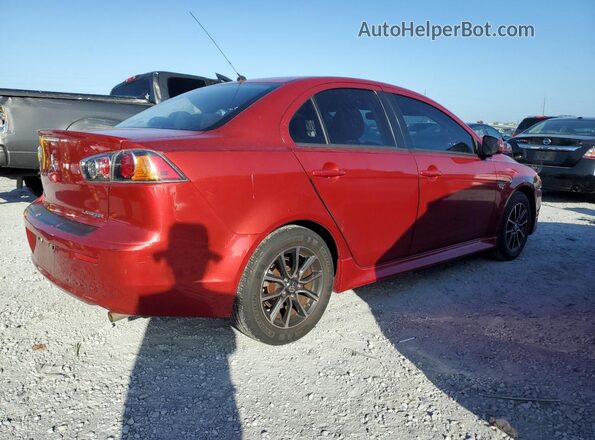 JA32U2FU2HU014682 2017 MITSUBISHI LANCER Красный 