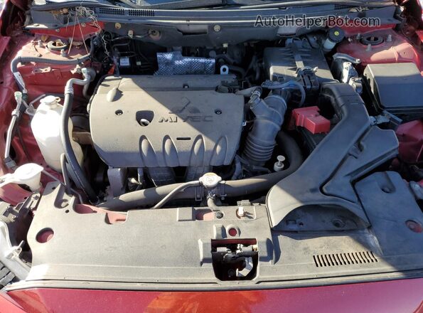 JA32U2FU2HU014682 2017 MITSUBISHI LANCER Красный 