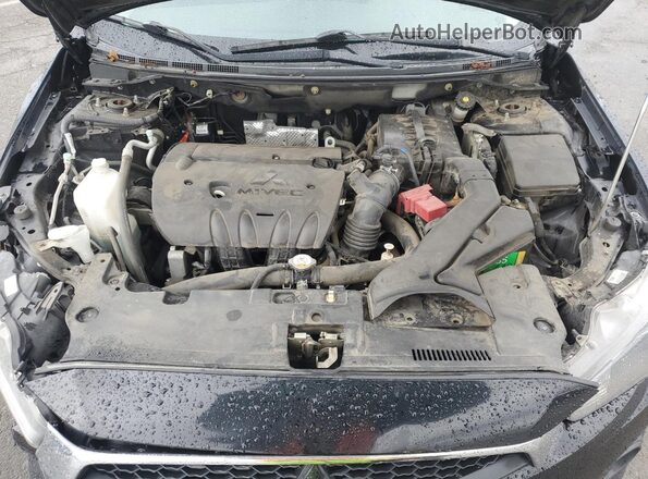 JA32U2FUXHU000464 2017 MITSUBISHI LANCER Black 
