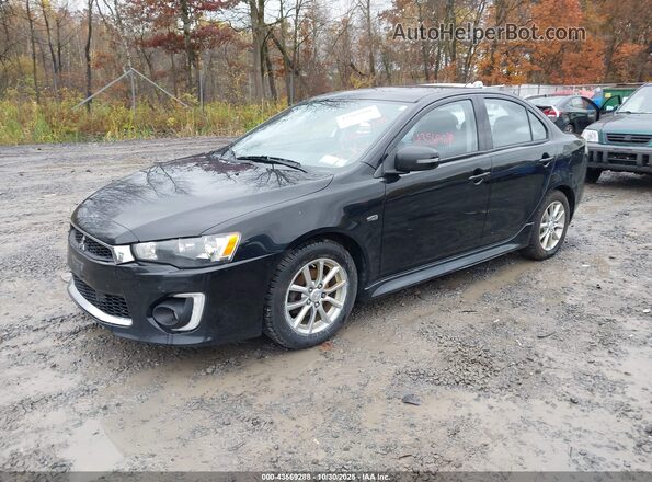 JA32V2FW5GU009666 2016 MITSUBISHI LANCER Black Передня ліва чверть