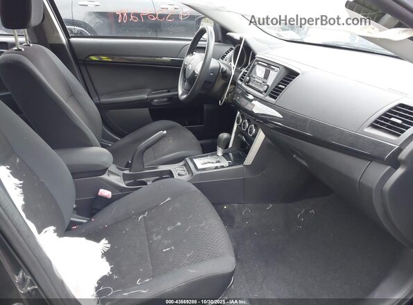 JA32V2FW5GU009666 2016 MITSUBISHI LANCER Black Вид салону спереду