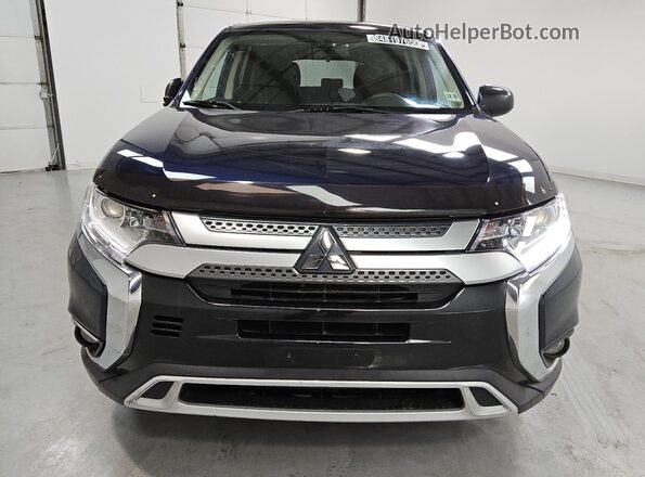 JA4AD2A37LZ045072 2020 MITSUBISHI OUTLANDER Blue Դիմացի տեսք