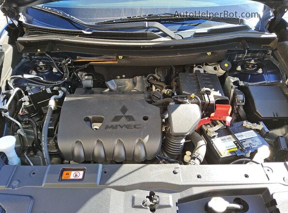 JA4AD2A37LZ045072 2020 MITSUBISHI OUTLANDER Blue Շարժիչի բաժամունքի տեսք