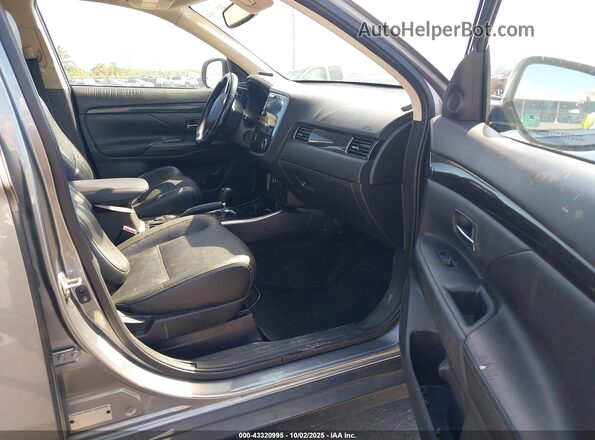 JA4AD3A35HZ024086 2017 MITSUBISHI OUTLANDER Gray Սալոնի դիմացի տեսք