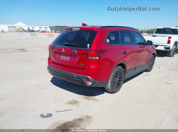 JA4AD3A35LZ007314 2020 MITSUBISHI OUTLANDER Красный Задняя правая четверть