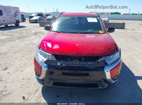 JA4AD3A35LZ007314 2020 MITSUBISHI OUTLANDER Красный Вид сзади