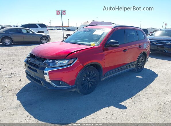 JA4AD3A35LZ007314 2020 MITSUBISHI OUTLANDER Красный Передняя левая четверть