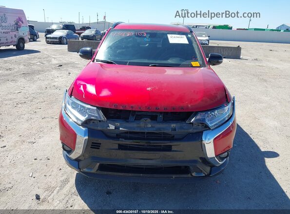 JA4AD3A35LZ007314 2020 MITSUBISHI OUTLANDER Красный Вид щитка приборов