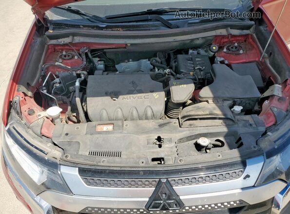 JA4AD3A38LZ003760 2020 MITSUBISHI OUTLANDER Red Շարժիչի բաժամունքի տեսք