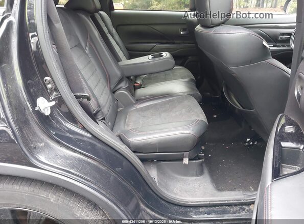 JA4AD3A38LZ022101 2020 MITSUBISHI OUTLANDER Black VIN კოდის სტიკერის ხედი