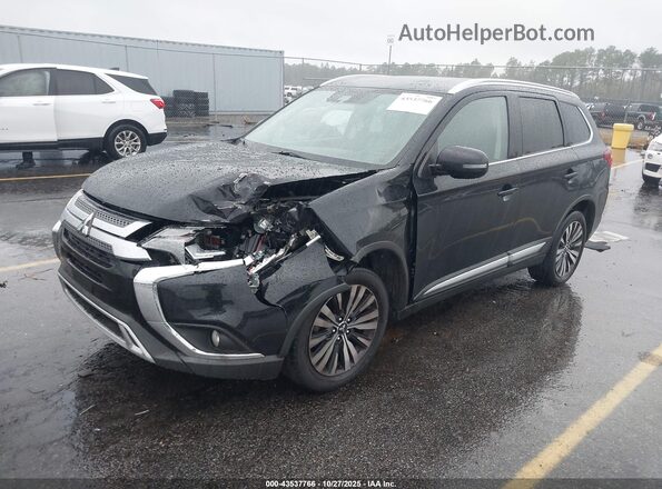 JA4AD3A3XLZ030751 2020 MITSUBISHI OUTLANDER Black Передня ліва чверть