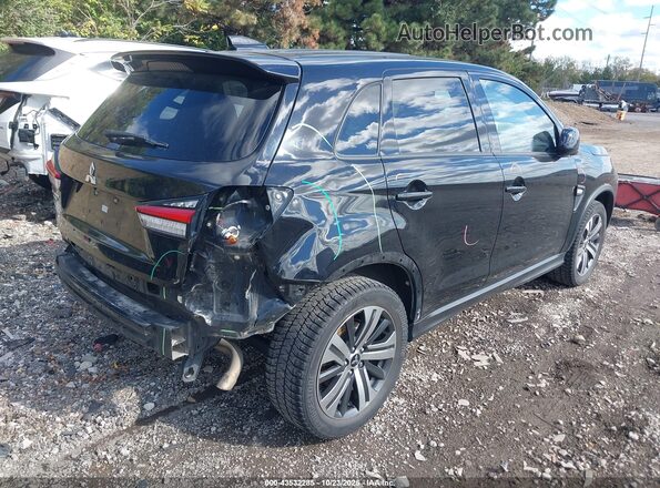 JA4AP3AU0LU029217 2020 MITSUBISHI OUTLANDER SPORT Black Задня права чверть
