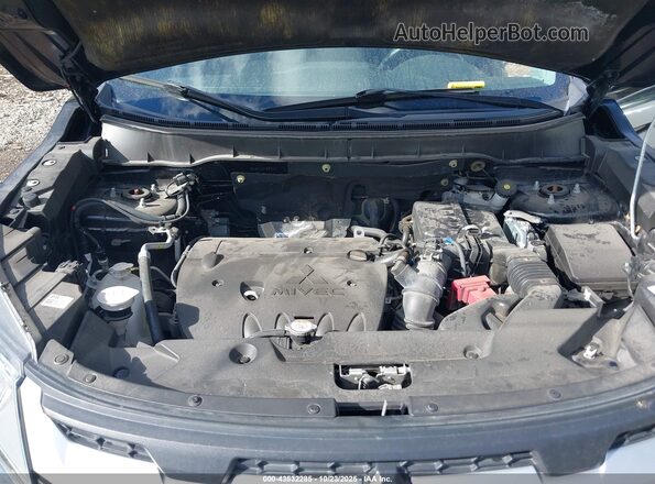 JA4AP3AU0LU029217 2020 MITSUBISHI OUTLANDER SPORT Black Вид ззаду
