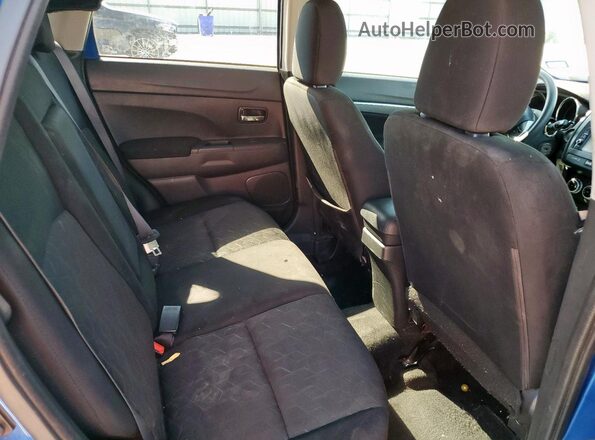 JA4AP3AU2LU014749 2020 MITSUBISHI OUTLANDER Blue Հետևի նստատեղերի տեսք