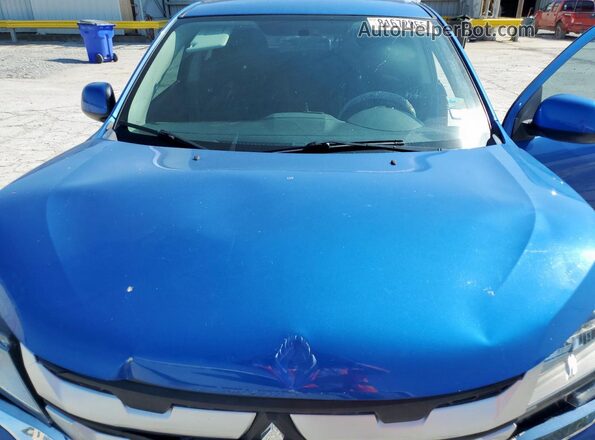 JA4AP3AU2LU014749 2020 MITSUBISHI OUTLANDER Blue Սալոնի հետևի տեսք