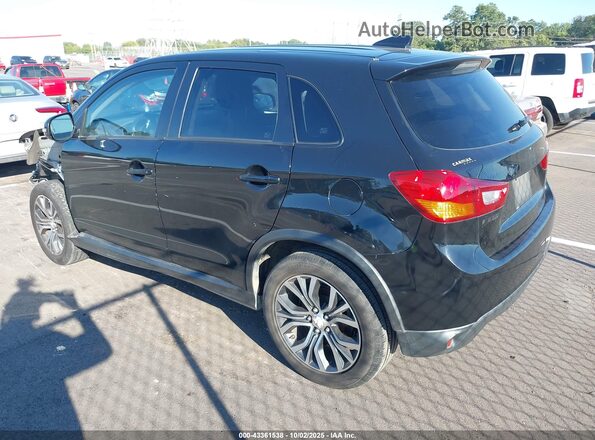 JA4AP3AU4HZ047388 2017 MITSUBISHI OUTLANDER SPORT Black Tył lewy