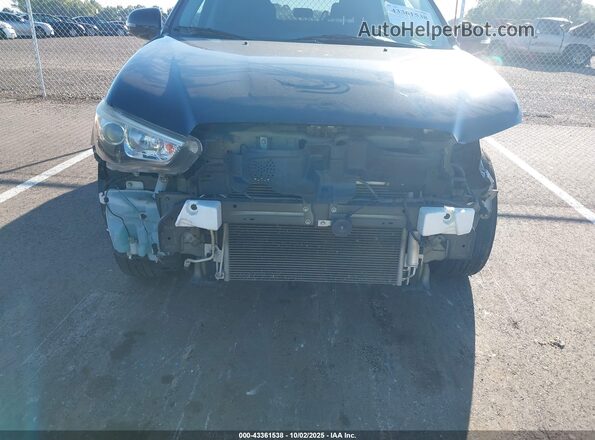 JA4AP3AU4HZ047388 2017 MITSUBISHI OUTLANDER SPORT Black Widok z przodu