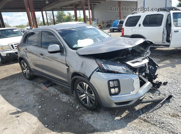 JA4AP3AU4LU017488 2020 MITSUBISHI OUTLANDER Gray Przód prawy