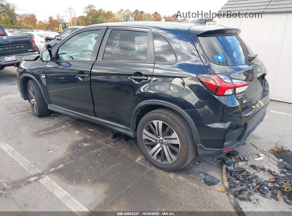 JA4AP3AU4LU030497 2020 MITSUBISHI OUTLANDER SPORT Black Rear left