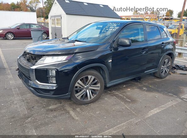 JA4AP3AU4LU030497 2020 MITSUBISHI OUTLANDER SPORT Black Front left