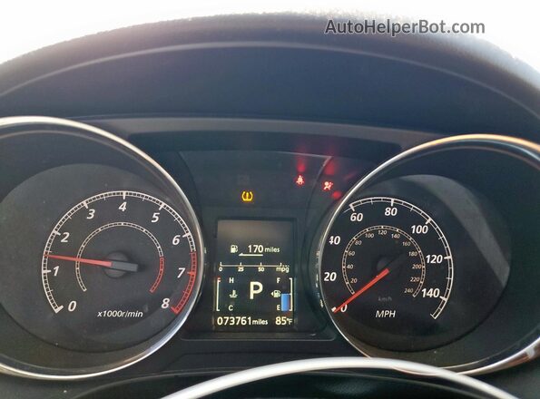 JA4AP3AU6LU014723 2020 MITSUBISHI OUTLANDER White Instrument cluster view