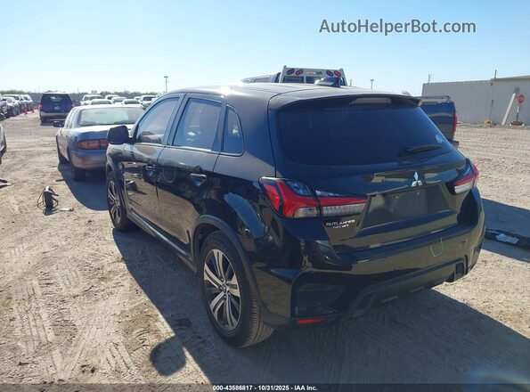 JA4AP3AU6LU030940 2020 MITSUBISHI OUTLANDER SPORT Black Задня ліва чверть