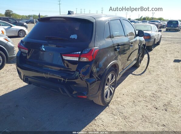 JA4AP3AU6LU030940 2020 MITSUBISHI OUTLANDER SPORT Black Задня права чверть