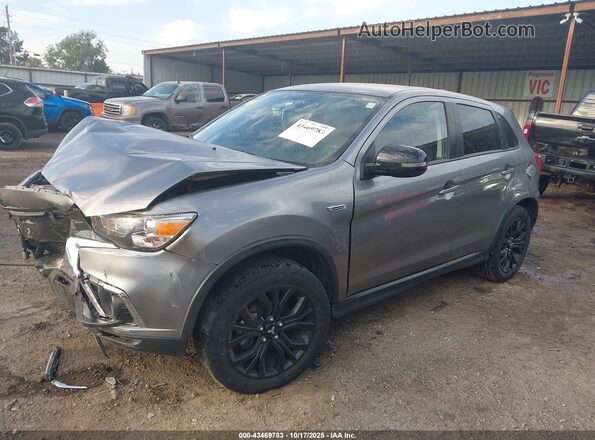 JA4AP3AU7JU006109 2018 MITSUBISHI OUTLANDER SPORT Gray Przód lewy