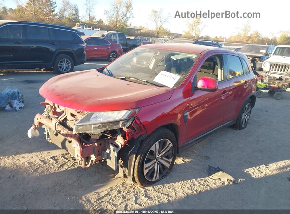 JA4AP3AU7LU030588 2020 MITSUBISHI OUTLANDER SPORT Red Vista tres cuartos delantera izquierda