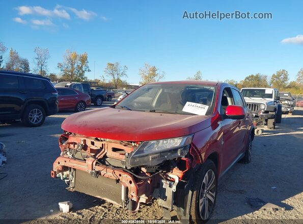 JA4AP3AU7LU030588 2020 MITSUBISHI OUTLANDER SPORT Red Vista frontal