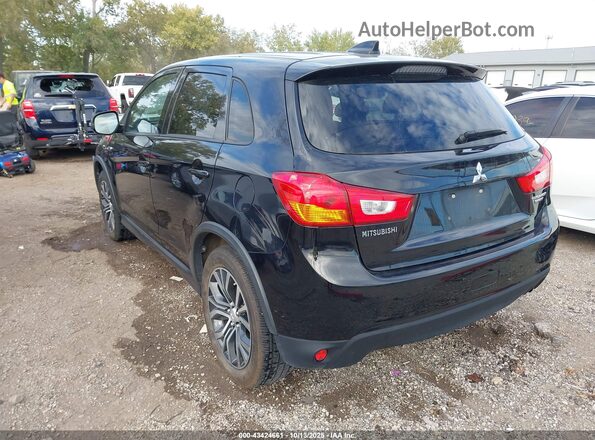 JA4AP3AU8HZ007458 2017 MITSUBISHI OUTLANDER SPORT Black Задня ліва чверть