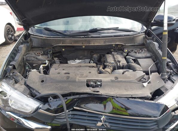 JA4AP3AU8HZ007458 2017 MITSUBISHI OUTLANDER SPORT Black Вид ззаду