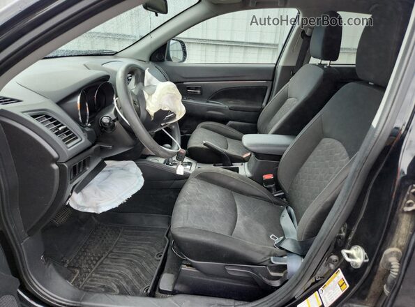 JA4AP3AU8LU016277 2020 MITSUBISHI OUTLANDER Черный Вид салона спереди
