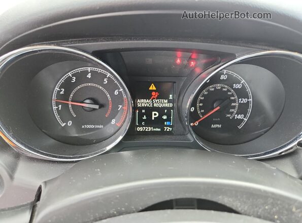 JA4AP3AU8LU016277 2020 MITSUBISHI OUTLANDER Черный Вид щитка приборов