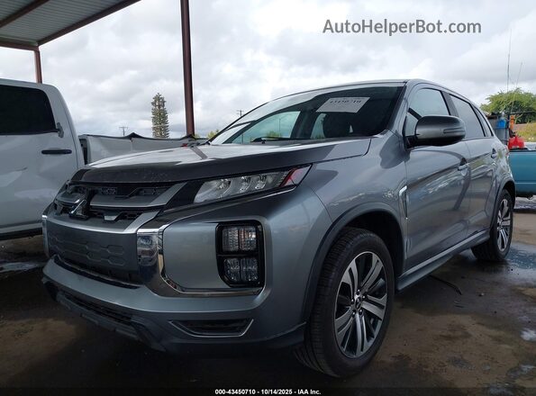 JA4AP4AU0LU026078 2020 MITSUBISHI OUTLANDER SPORT Gray Przód lewy
