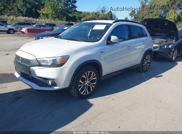 JA4AP4AW7GZ029795 2016 MITSUBISHI OUTLANDER SPORT White წინა მარცხენა ხედი სამი მეოთხედიდან